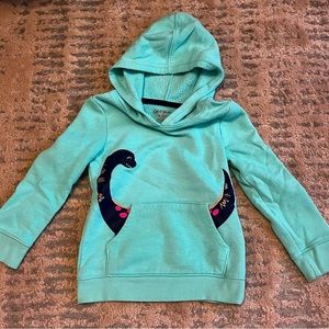 Cat & Jacks brand girls XS Dino hoodie